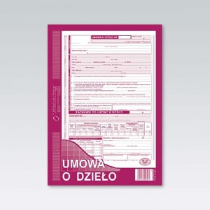Umowa o dzieło A4 510-1