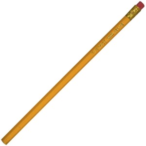 Ołówek żółty Titanum z gumką HB