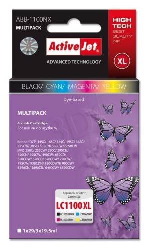 Tusz ActiveJet ABB-1100NX kolorowy do drukarki Brother