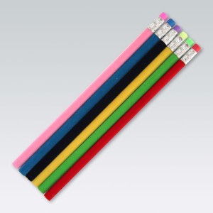 Ołówki Titanum zamszowe HB 01GP157 z gumką - 6 szt.