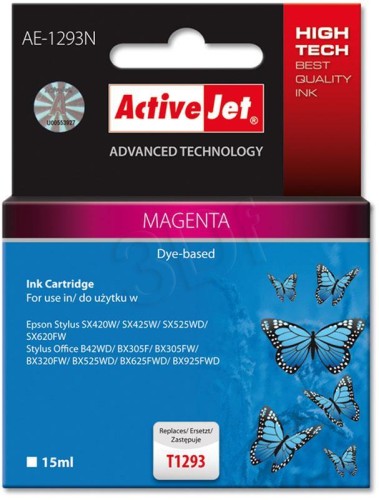 Tusz ActiveJet AE-1293N Magenta do drukarki Epson T1293