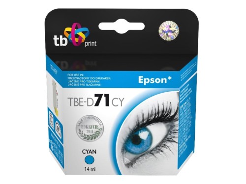 Tusz TB Print TBE-D71CY Cyan do Epson T0712