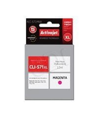 Tusz ActiveJet ACC-571MNX magenta do drukarki Canon (zamiennik Canon CLI571XLM ) Supreme/ chip