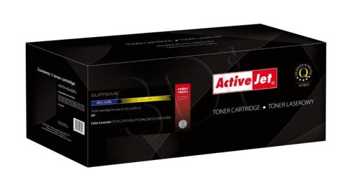 Toner ActiveJet ATH-542N Yellow do drukarki HP / Canon - zamiennik 125A CB542A / CRG716Y