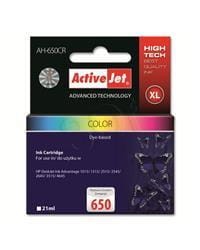Tusz ActiveJet AH-650CR kolor do drukarki HP - zamiennik HP nr 650 CZ102AE