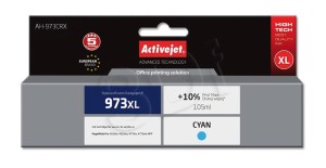 Tusz ActiveJet AH-973CRX Cyan do drukarki HP - zamiennik HP 973XL F6T81AE
