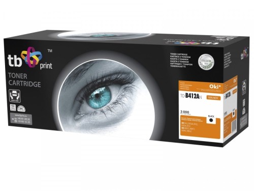 Toner TB Print TO-B412AN czarny do OKI - zamiennik 45807102