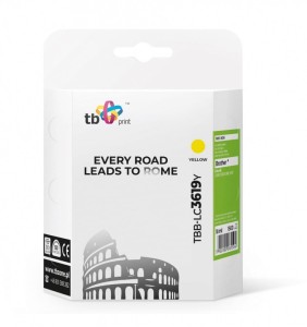 Tusz TB Print TBB-LC3619Y Yellow do rukarki Brother – zamiennik LC3619XLY