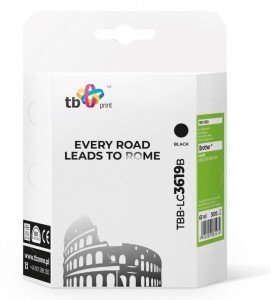 Tusz TB Print TBB-LC3619B czarny do drukarki Brother – zamiennik LC3619XLBK