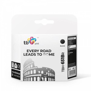 Tusz TB Print TBH-651BR czarny do drukarki HP – zamiennik C2P10AE