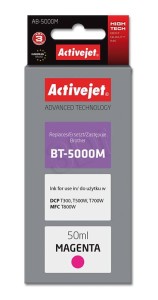 Tusz ActiveJet  AB-5000M Magenta do drukarki Brother - zamiennik BT5000M