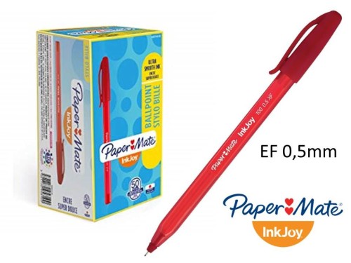 Długopis Paper Mate INKJOY 100CAP XF S0960910 - wkład czerwony.jpeg