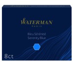 Naboje do pióra wiecznego Waterman standard blue (8 szt) - S0110860