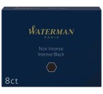 Naboje do pióra wiecznego Waterman standard black (8 szt) - S0110850