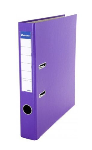 Segregator Datura_Natuna A4 50mmm - fioletowy