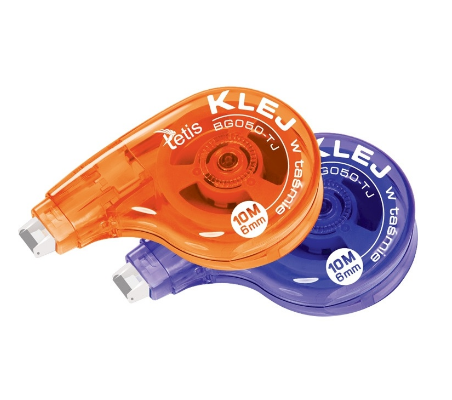Klej w taśmie, permanentny TETIS BG050-TJ 6 mm x 10 m.png