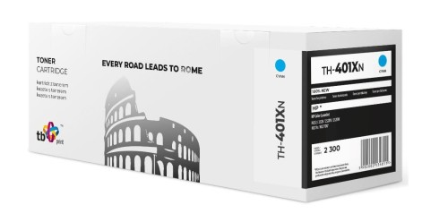 Toner TB Print TH-401XN Cyan do drukarki HP - zamiennik CF401X 201X