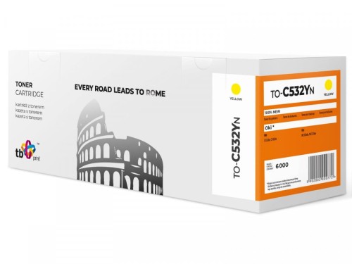 Toner TB Print TO-C532YN Yellow do OKI - zamiennik 46490605