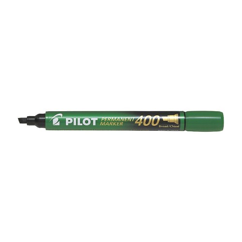 Marker permanentny Pilot SCA-400-G zielony - ścięta końcówka.jpeg