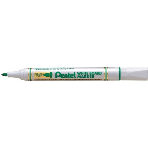 Marker suchościeralny do tablic Pentel MW85-C niebieski, okrągła końcówka