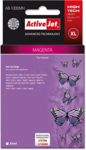 Tusz ActiveJet AB-1000MN magenta do drukarki Brother