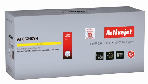 Toner ActiveJet ATK-5240YN Yellow do drukarki Kyocera.jpg