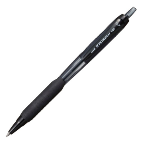 UNI Jetstream SXN-101-07N czarny – długopis 0,7 mm z wkładem SXR-71-07C.
