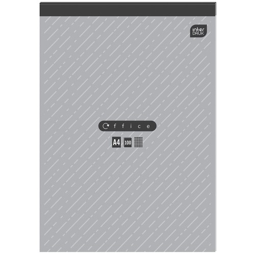 Blok notatnikowy INTERDRUK A4 - 100 kartek w kratkę.jpeg