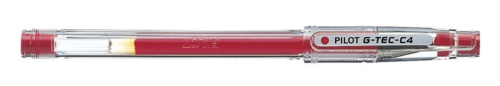 Pióro żelowe Pilot G-TEC-C4 czerwony BL-GC4-R.png