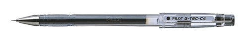 Pióro żelowe Pilot G-TEC-C4 czarny BL-GC4-B.png