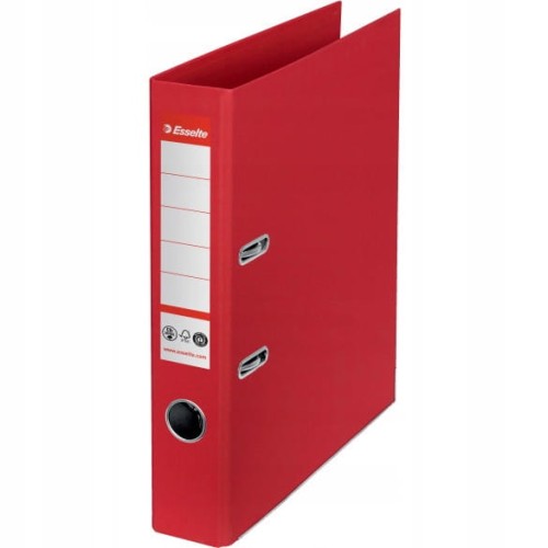 Segregator dźwigniowy Esselte A4 50 627575 No.1 Neutral CO2 - czerwony.jpg