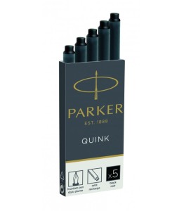 Naboje do pióra wiecznego Parker standard czarny (5 szt) - 1950382