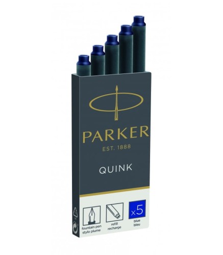 Naboje do pióra wiecznego Parker standard niebieski 5 szt - 1950384.jpg