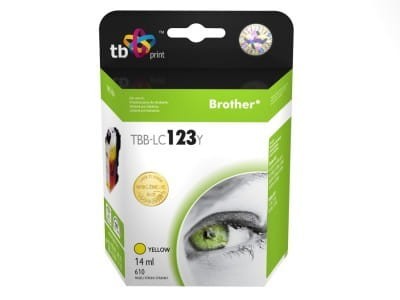 Tusz TB Print TBB-LC123Y yellow do Brother LC123Y, LC-123Y