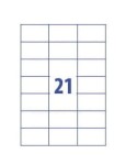 Etykieta samoprzylepna Oficio A4 (100ark) 70x42,3mm (21 etyk/ark.)