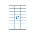 Etykieta samoprzylepna Oficio A4 (100ark) 70x36mm (24 etyk/ark.)