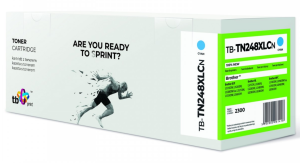 Toner TB Print TB-TN248XLCN cyan do drukarki Brother – zamiennik TN248XLC