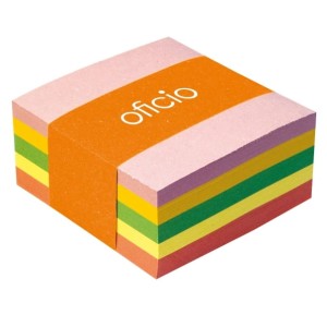 Kostka papierowa nieklejona Oficio kolor 85x85x35 OX1498