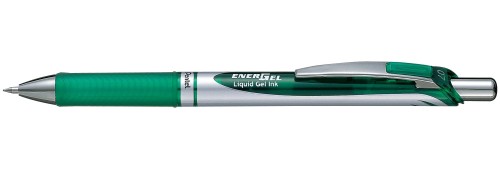 Pentel EnerGel BL77-D zielony – pióro kulkowe 0,7 mm z szybkoschnącym tuszem żelowym.