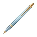 Parker IM Writing Rituals Turquoise Green GT 2203894 – elegancki turkusowo-zielony długopis automatyczny ze złotymi detalami