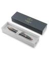 Parker IM Rituals Turquoise Slate 2235424 – elegancki szaroniebieski długopis automatyczny z detalami Pink Gold