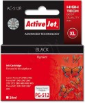 Tusz ActiveJet AC-512R czarny do drukarki Canon - zamiennik Canon PG-512
