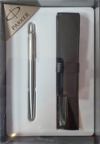 DŁUGOPIS PARKER JOTTER PREMIUM BP STALOWY MAT CT S0908840 + ETUI PAGANI.jpg