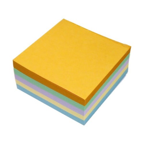 Kostka papierowa klejona Protos kolor 83x83x38