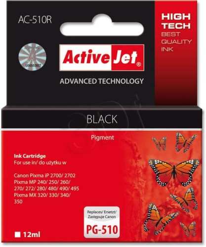 Tusz ActiveJet AC-510R czarny do drukarki Canon