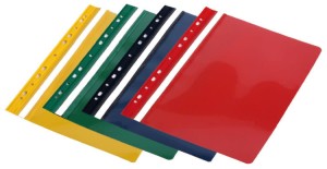 Skoroszyt Panta Plast z europerforacją A4 niebieski 0413-0003-03