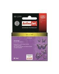 Tusz ActiveJet AB-123YN Yellow do drukarki Brother