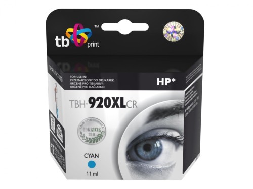 Tusz TB Print TBH-920XLCR Cyan do HP