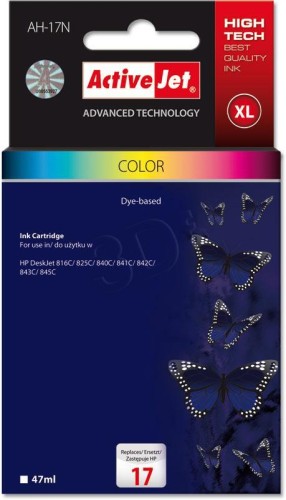  Tusz ActiveJet AH-17N kolorowy do drukarki HP - zamiennik HP nr 17 C6625AE 