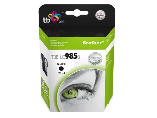 Tusz TB Print TBB-LC985B Black do Brother LC985BK, LC-985BK
